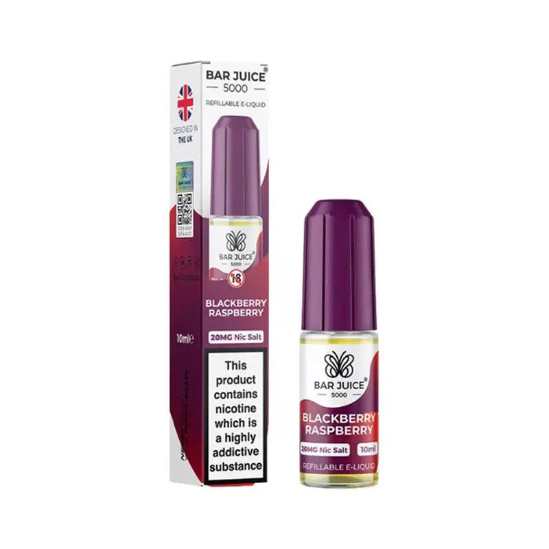 Blackberry Raspberry Nic Salt E-Liquid by Bar Juice 5000