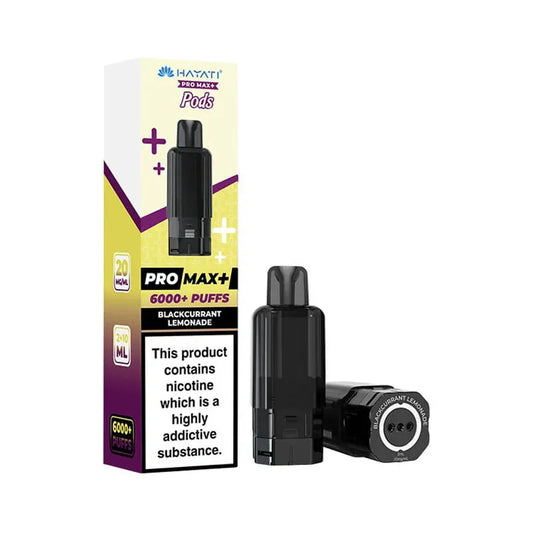 Blackcurrant Lemonade Hayati Pro Max Plus 6000 Prefilled Pod