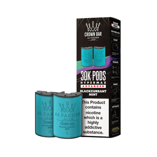 Blackcurrant Mint Al Fakher 30K Hypermax Prefilled Pod