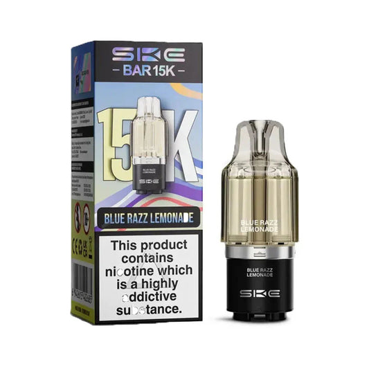 Blue Razz Lemonade SKE Bar 15K Prefilled Pod
