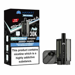 Blue Slush Raspberry / Vim Frozen Blueberry Hayati Pro Ultra Plus Shisha 30K Prefilled Pod