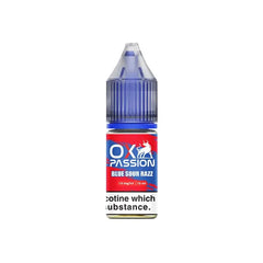Blue Sour Razz Nic Salt E-Liquid by Oxva Ox Passion