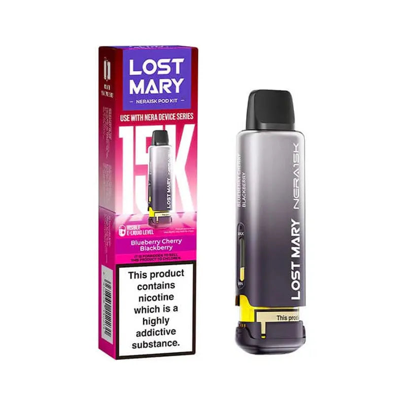 Blueberry Cherry Blackberry Lost Mary Nera 15K Prefilled Pod