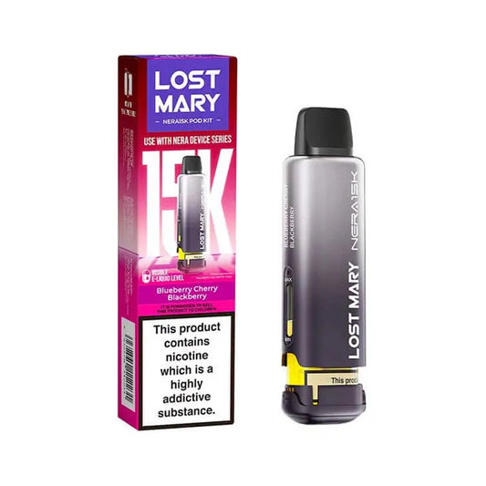 Blueberry Cherry Blackberry Lost Mary Nera 15K Prefilled Pod