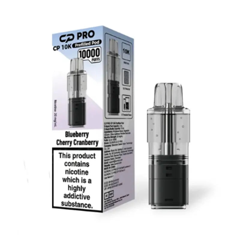 Blueberry Cherry Cranberry Crystal Pro CP 10K Prefilled Pod
