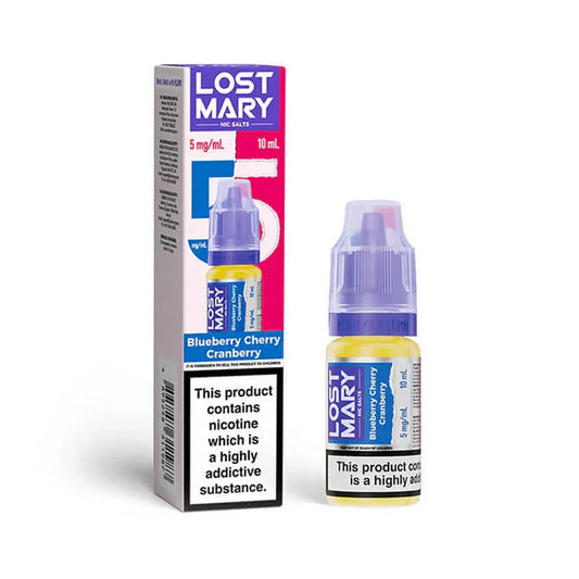 Blueberry Cherry Cranberry Nic Salt E-Liquid by Lost Mary