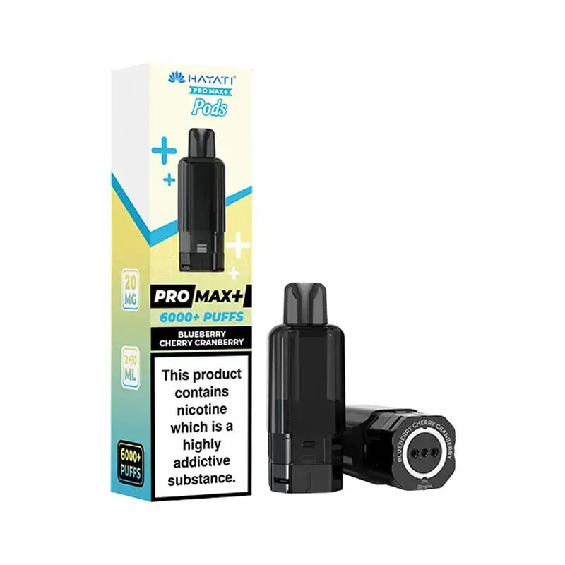 Blueberry Cherry Cranberry Hayati Pro Max Plus 6000 Prefilled Pod