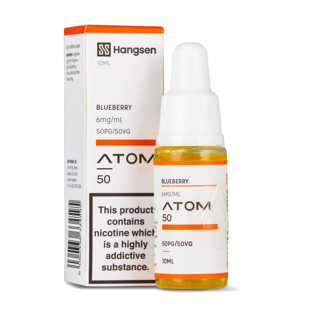 Blueberry 10ml E-Liquid by Hangsen Atom 50/50