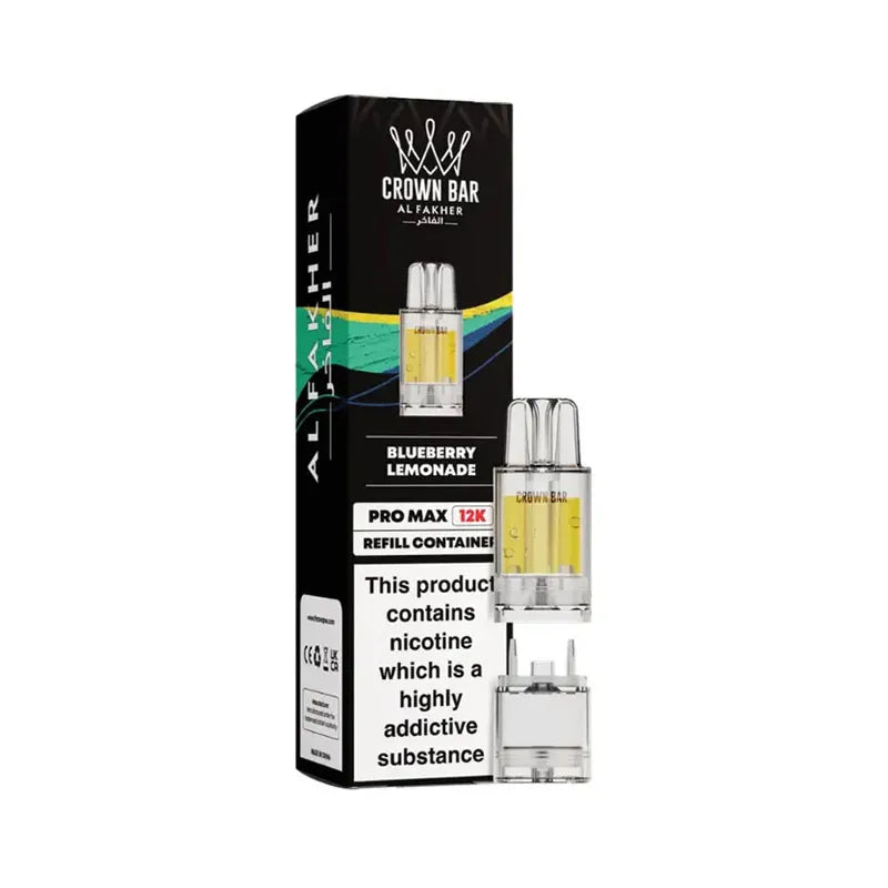 Blueberry Lemonade Al Fakher Crown Bar Pro Max 12K Prefilled Pod