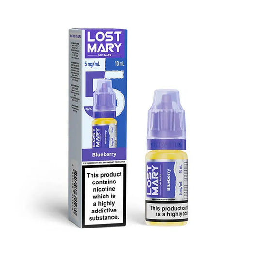 Blueberry Nic Salt E-Liquid by Lost Mary