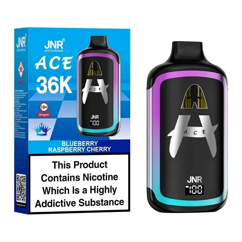 JNR ACE 36K Prefilled Pod Kit - Blueberry Raspberry Cherry
