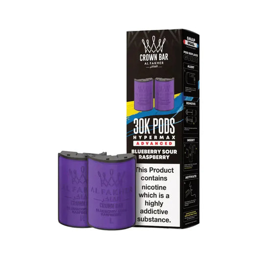 Blueberry Raspberry Al Fakher 30K Hypermax Prefilled Pod