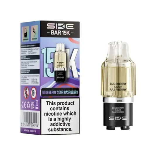 Blueberry Sour Raspberry SKE Bar 15K Prefilled Pod