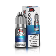 Blue Frost Nic Salt E-Liquid by IVG 6000