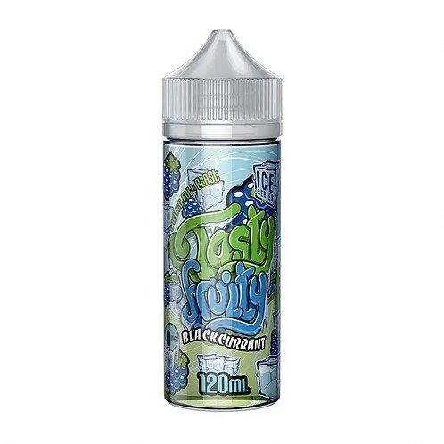 Blackcurrant (ICE Series) 100ml Shortfill  E-Liquid by Tasty Fruity