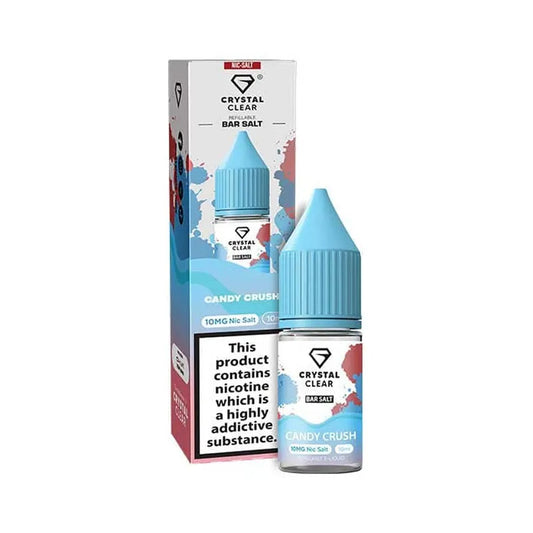 Candy Crush Nic Salt E-Liquid by Crystal Clear Bar Salts