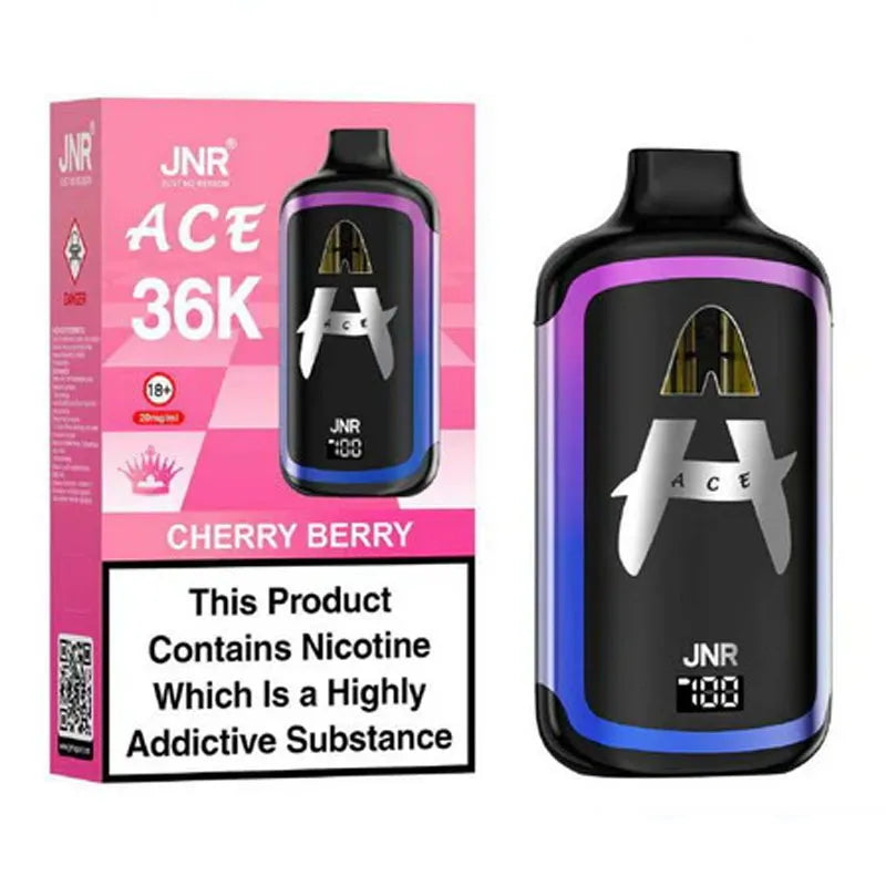 JNR ACE 36K Prefilled Pod Kit - Cherry Berry