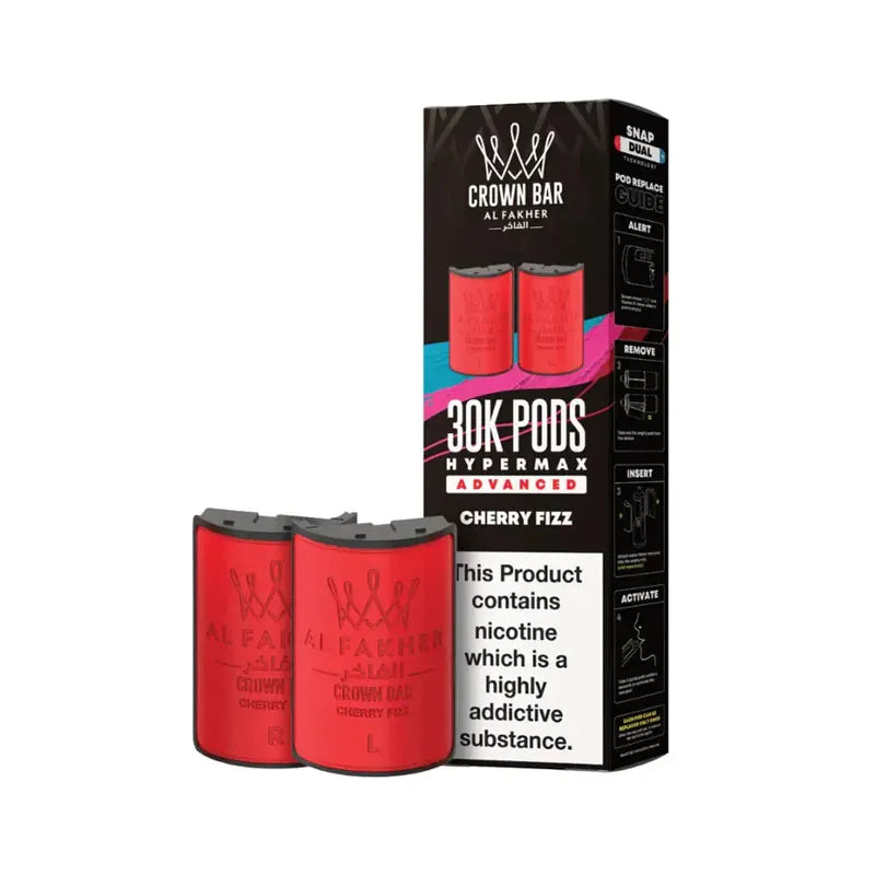 Cherry Fizz Al Fakher 30K Hypermax Prefilled Pod