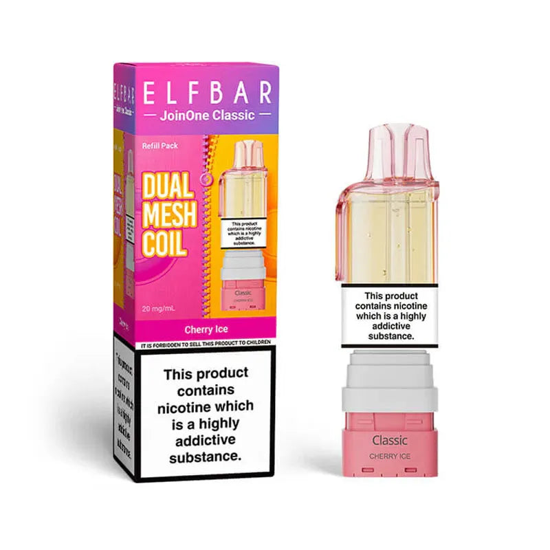Cherry Ice Elf Bar JoinOne15 Classic Prefilled Pod