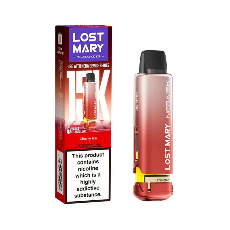 Cherry Ice Lost Mary Nera 15K Prefilled Pod