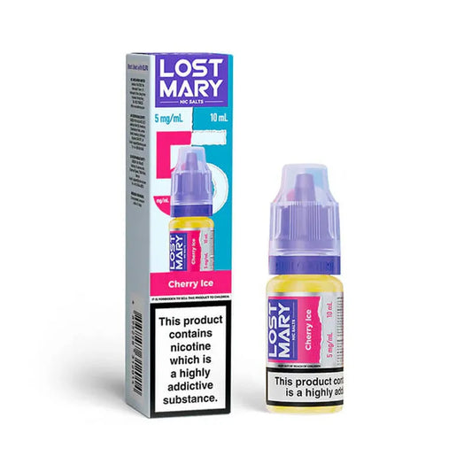 Cherry Ice Nic Salt E-Liquid by Lost Mary