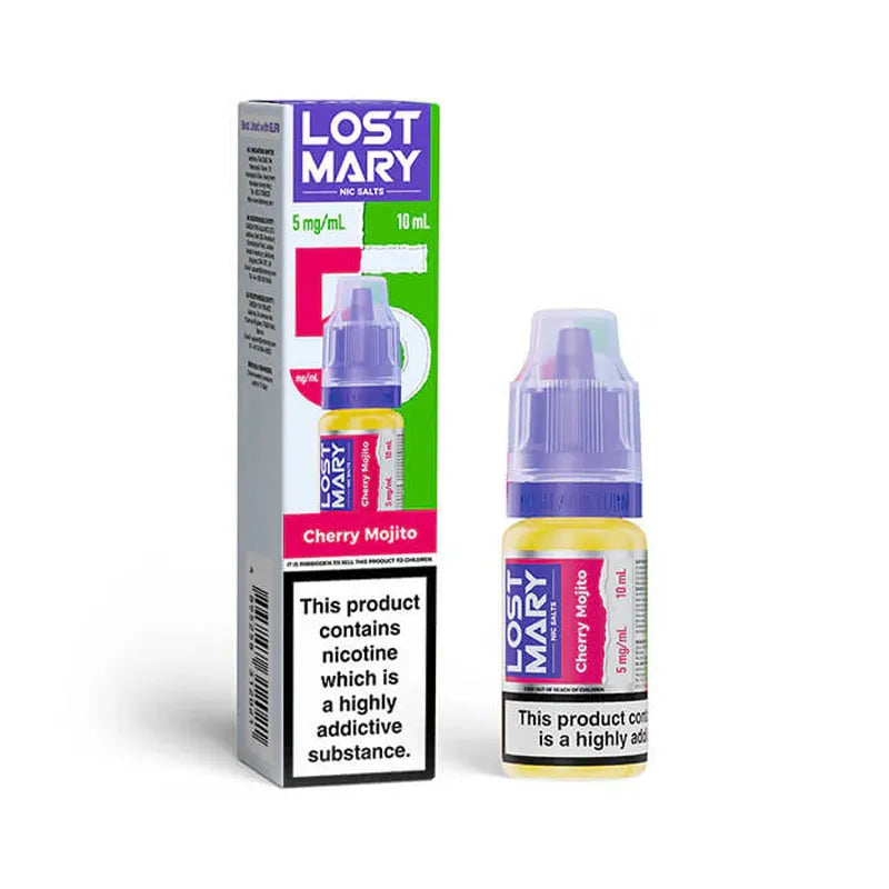 Cherry Mojito Nic Salt E-Liquid by Lost Mary