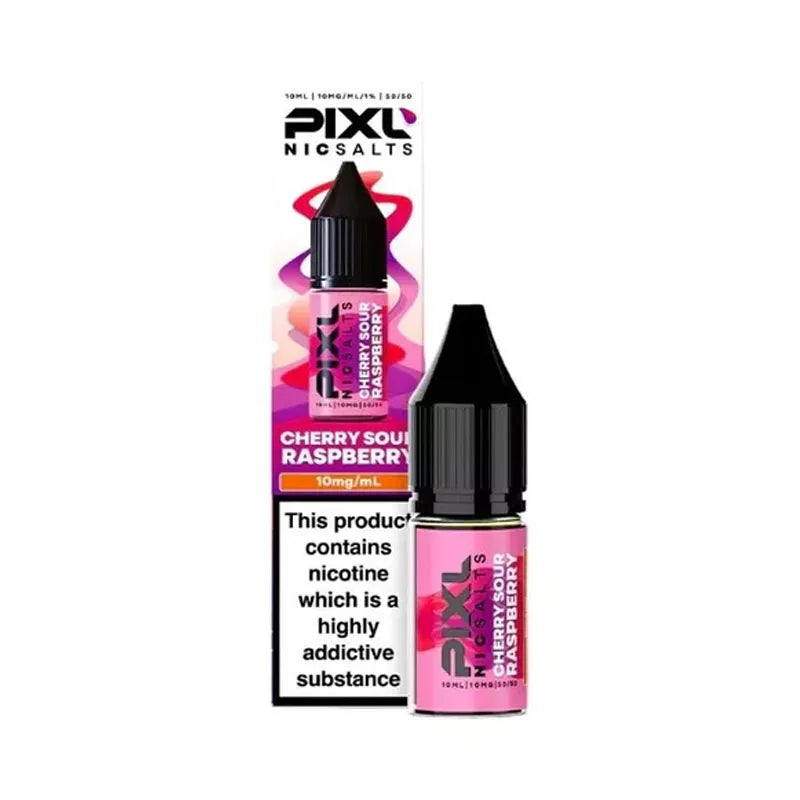 Cherry Sour Raspberry Nic Salt E-Liquid by Pixl 