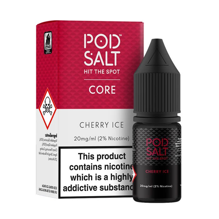 Cherry Ice Nic Salt E-Liquid by Pod Salt Core