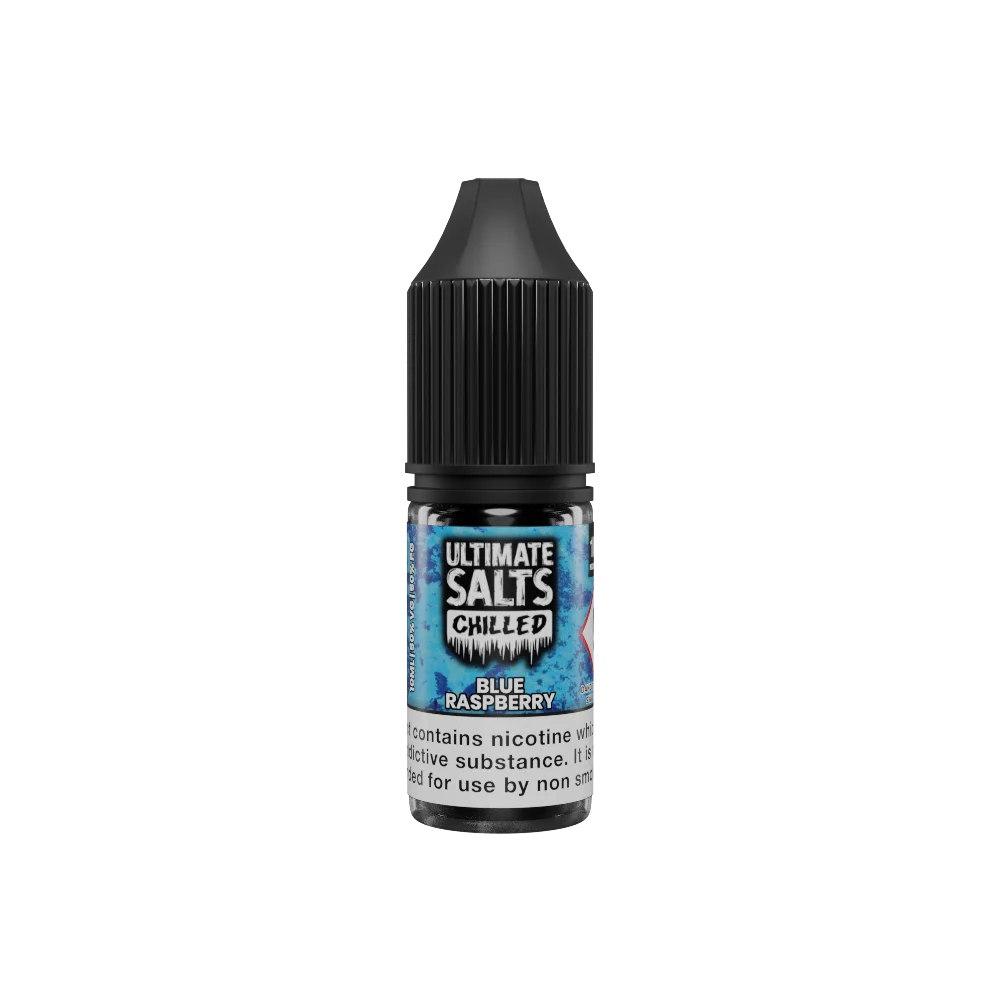 Blue Raspberry 10ml Nic Salt E-Liquid by Ultimate Salt Chilled