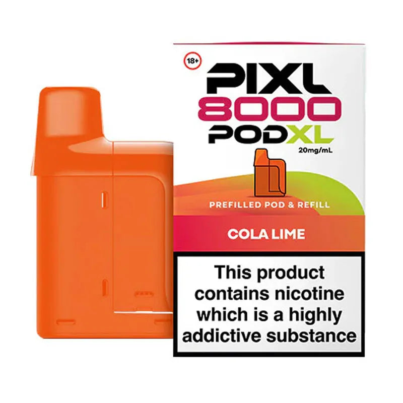 Cola Lime Pixl 8000 Prefilled Pod