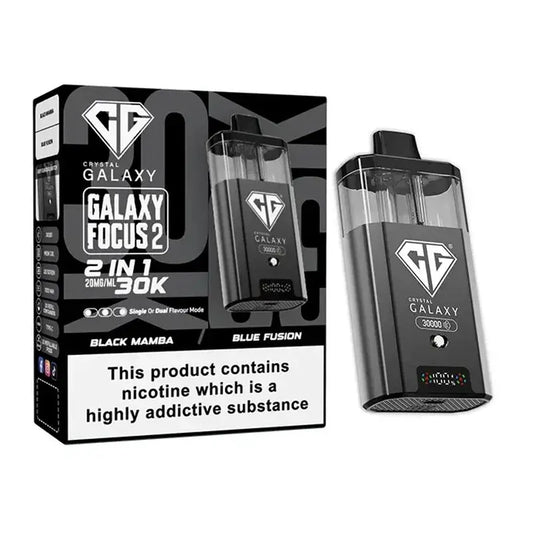 Crystal Galaxy Focus 2 30K Prefilled Pod Kit - Black Mamba 