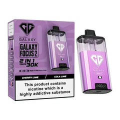 Crystal Galaxy Focus 2 30K Prefilled Pod Kit - Cherry Lime 