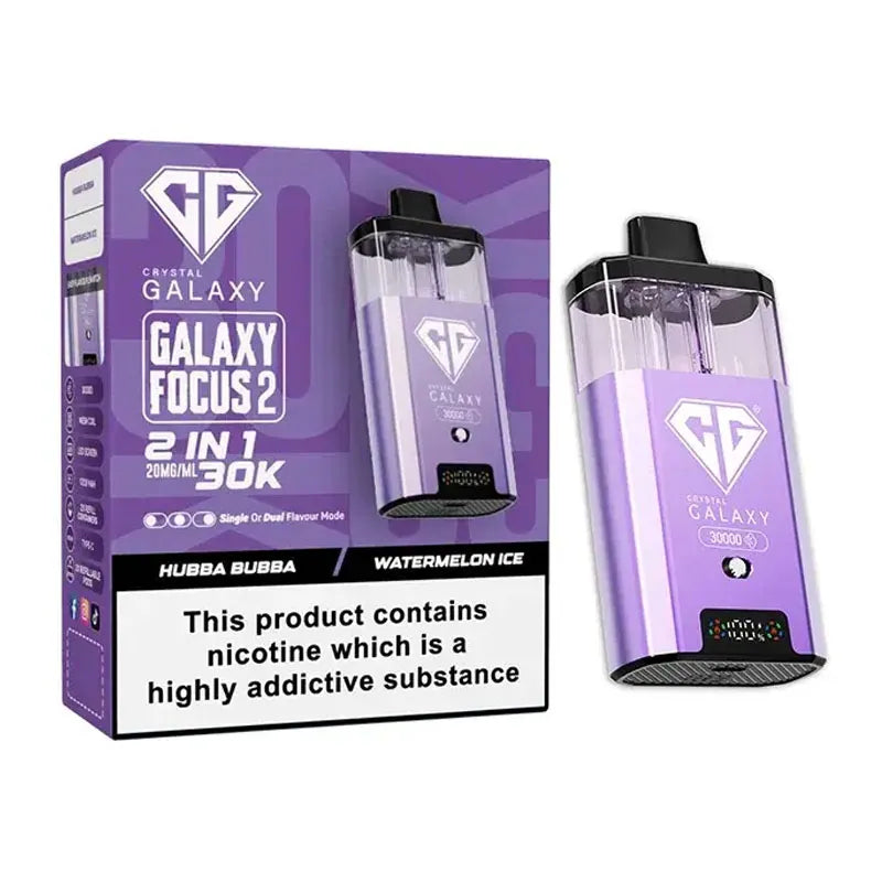 Crystal Galaxy Focus 2 30K Prefilled Pod Kit - Watermelon Ice 