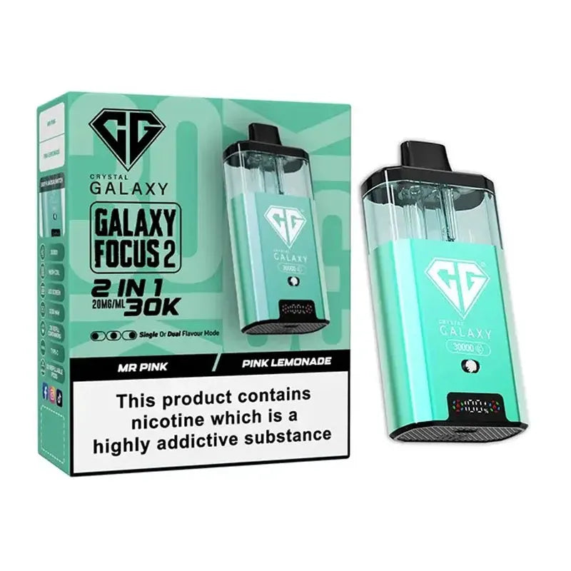 Crystal Galaxy Focus 2 30K Prefilled Pod Kit - Pink Lemonde 