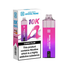 Crystal Prime Aura Bar 10K Prefilled Pod Kit - Cherry Plum