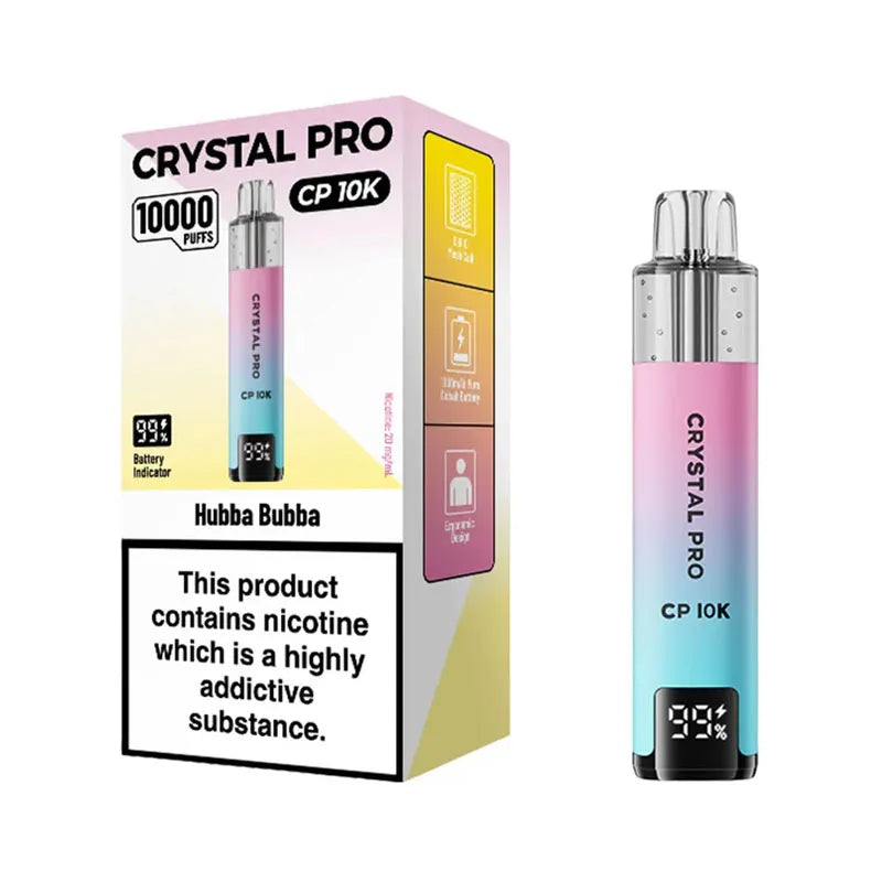 Crystal Pro CP 10K Prefilled Pod Kit - Hubba Bubba 