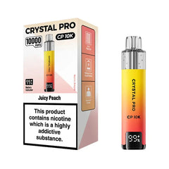 Crystal Pro CP 10K Prefilled Pod Kit - Juicy Peach 