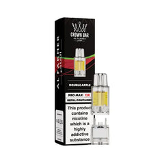 Double Apple Al Fakher Crown Bar Pro Max 12K Prefilled Pod