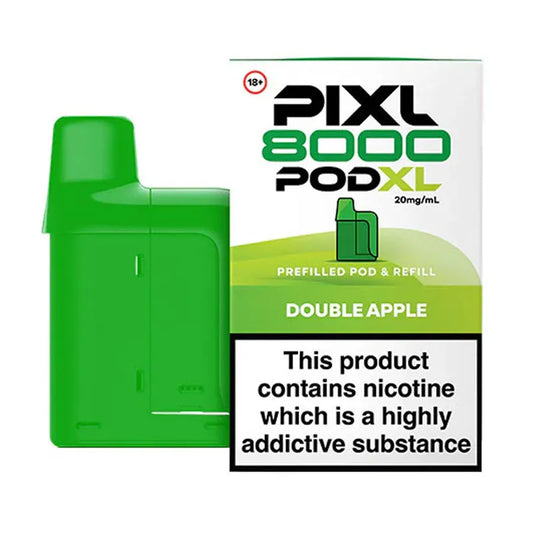Double Apple Pixl 8000 Prefilled Pod