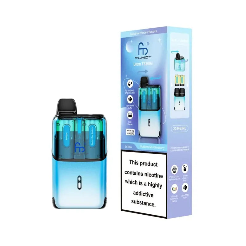 RandM Fumot Ultra T32000 Prefilled Pod Kit - Dr Blue 