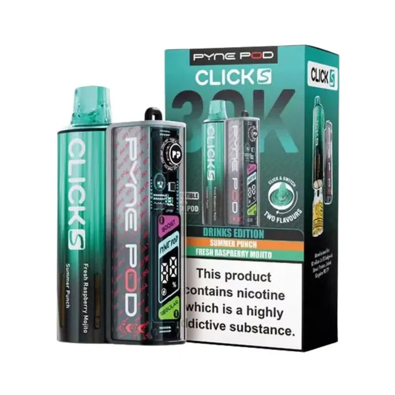 Pyne Pod Click S 30K Prefilled Pod Kit - Drinks Edition 