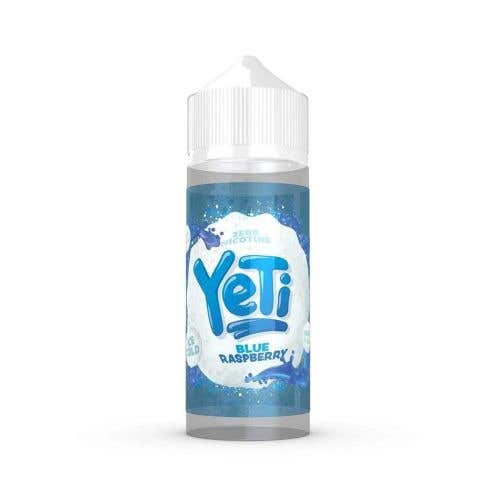 Blue Raspberry 100ml Shortfill E-Liquid by YeTi Ice