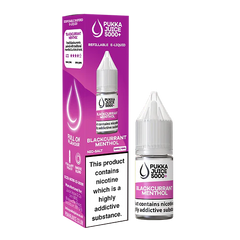 Blackcurrant Menthol Nic Salt E-Liquid by Pukka Juice 5000+