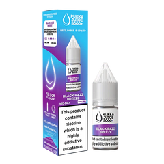 Black Razz Breeze Nic Salt E-Liquid by Pukka Juice 5000+