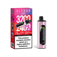 Elf Bar 4 in 1 Prefilled Pod Kit - Red Edition