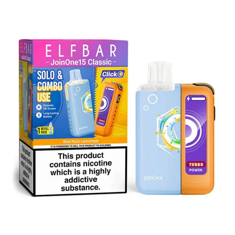 Elf Bar JoinOne 15 Classic Prefilled Pod Kit - Blue Razz Lemonade 