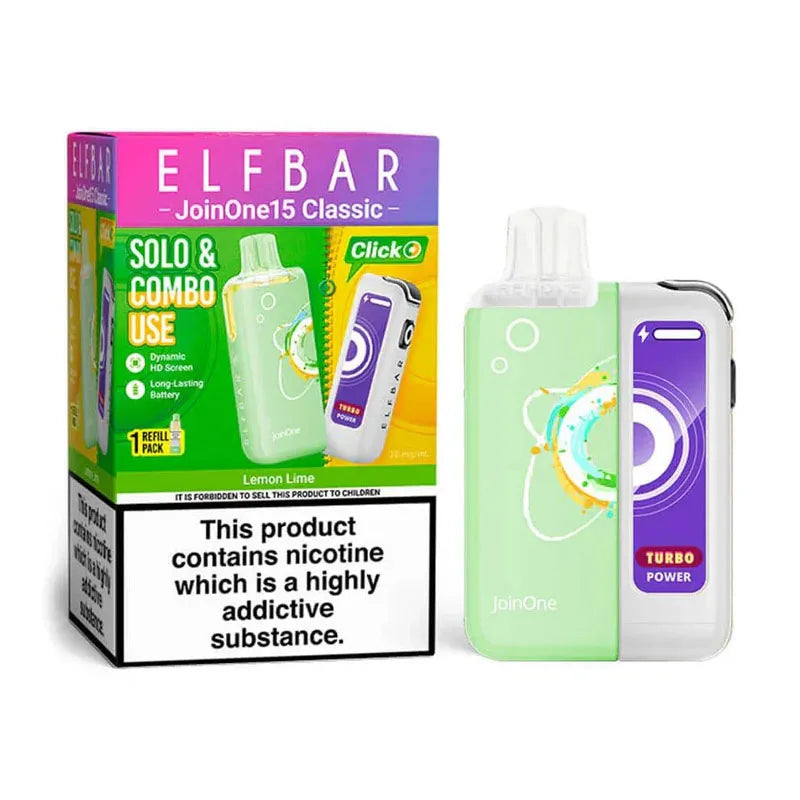 Elf Bar JoinOne 15 Classic Prefilled Pod Kit - Lemon Lime 