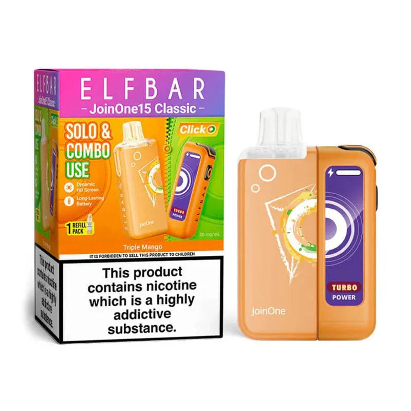 Elf Bar JoinOne 15 Classic Prefilled Pod Kit - Triple Mango 