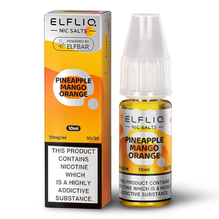 Pineapple Mango Orange Nic Salt E-Liquid by Elf Bar Elfliq