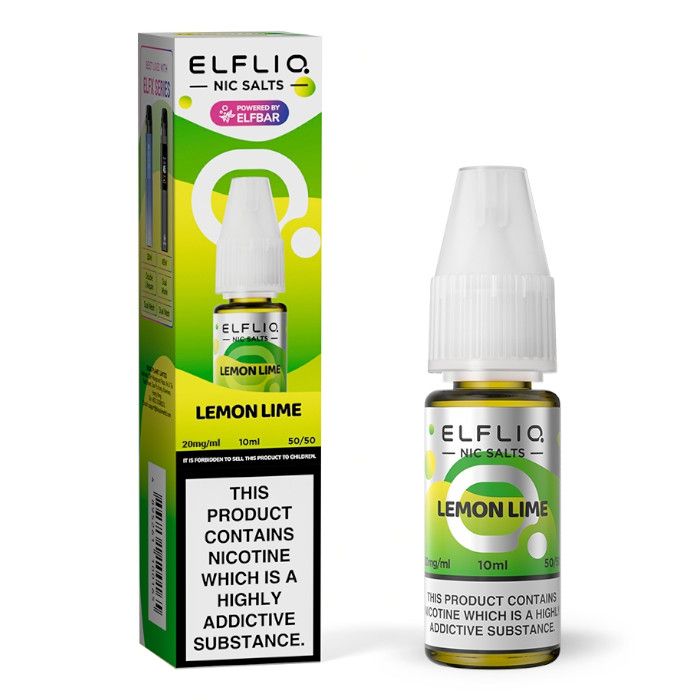 Lemon Lime Nic Salt E-Liquid by Elf Bar Elfliq